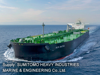 Supply: SUMITOMO HEAVY INDUSTRIES MARINE & ENGINEERING Co.,Ltd.